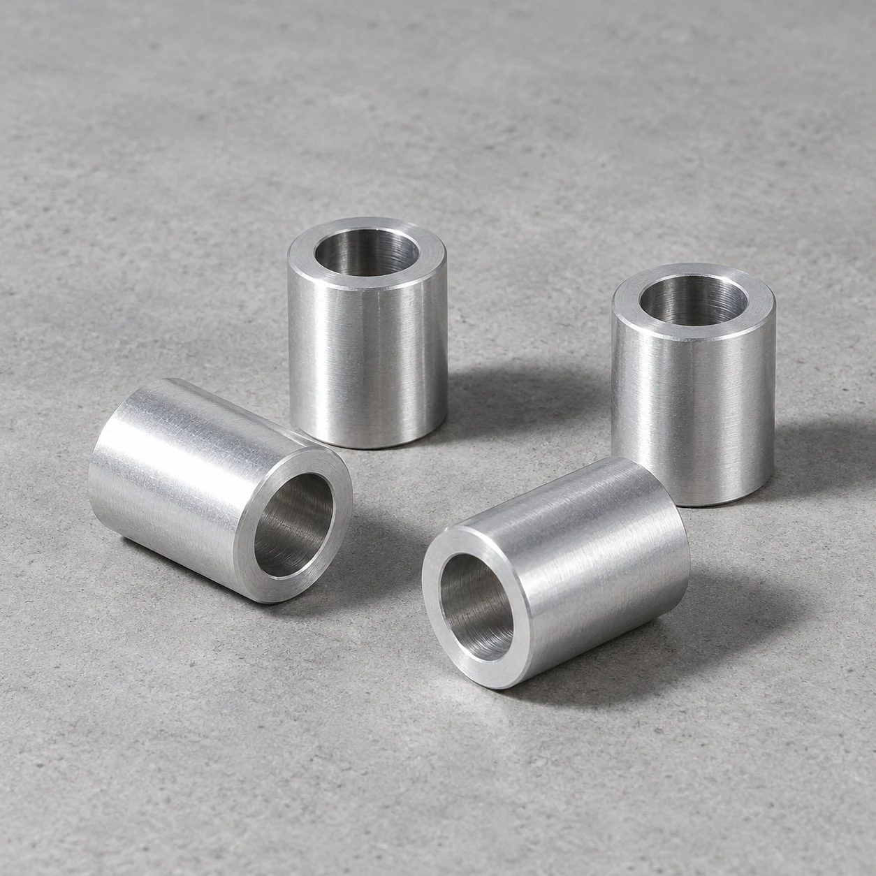 Aluminium wheel spacer set